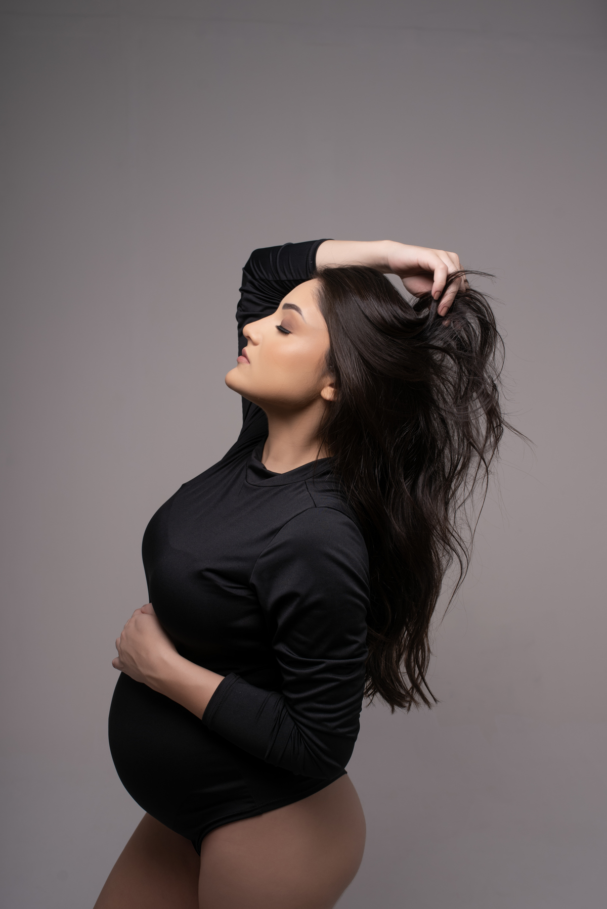 gravidez maternidade fotografia gestante fotos em estudio fotografo no litoral