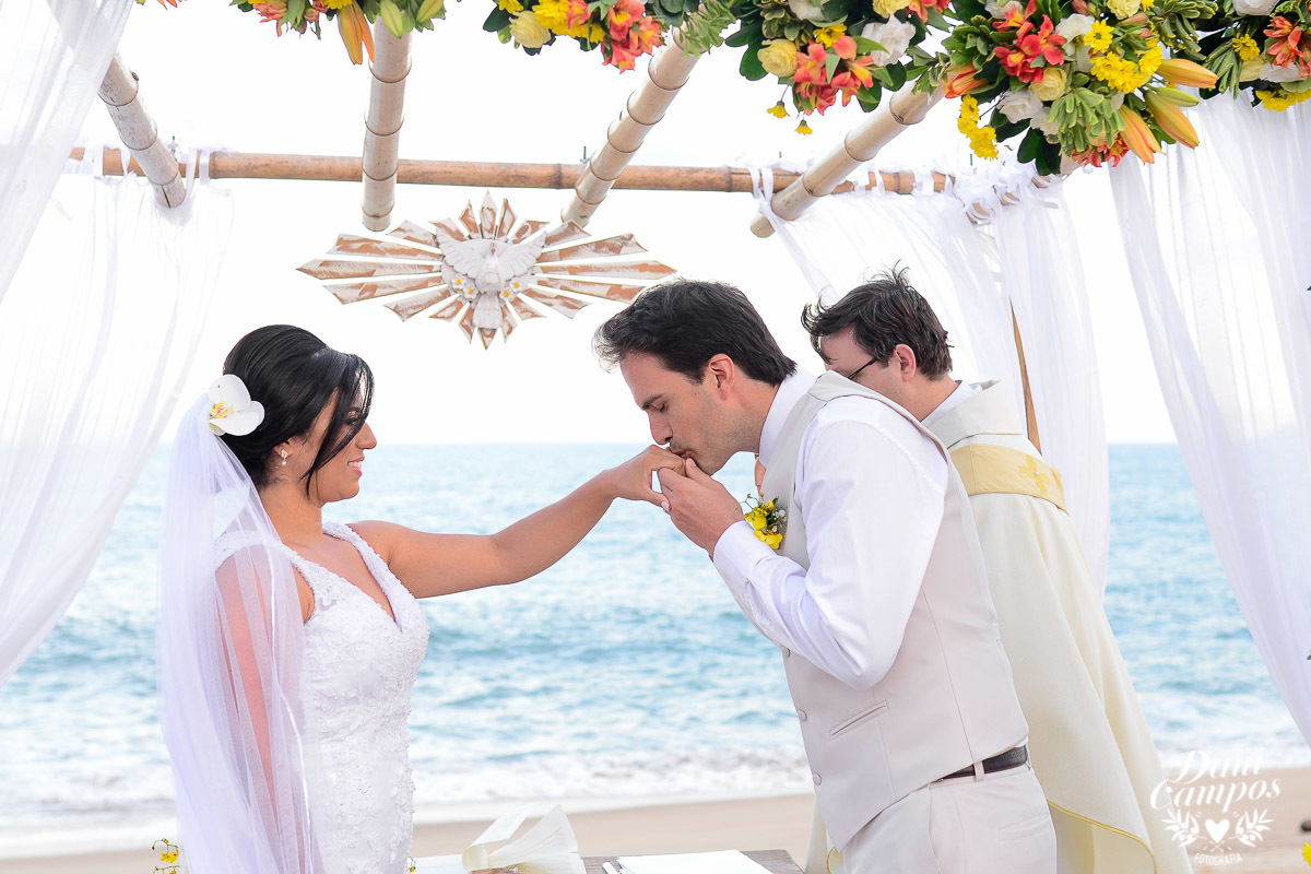 fotografia de casamento casar de dia casamento na praia fotografia fotografos no litoral dani campos fotografia casar noiva noivo