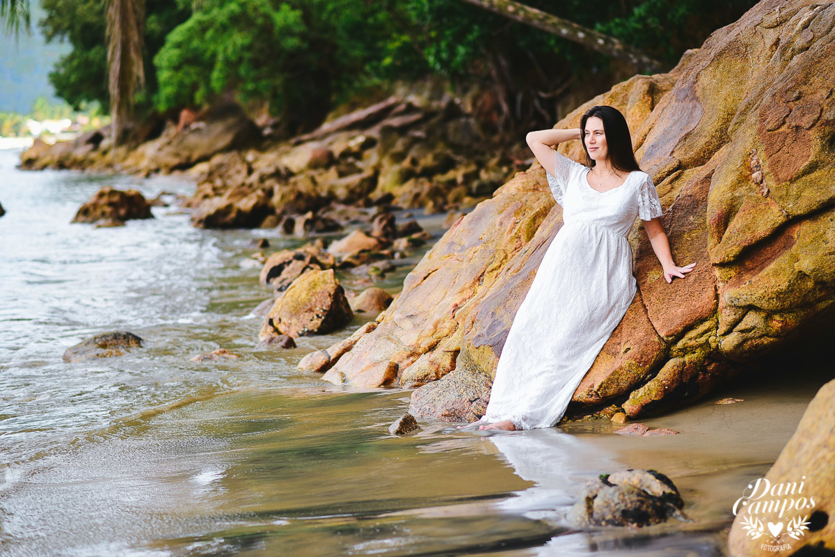 fotos de gestante na praia fotografos no litoral dani campos fotografia materninade gravidez