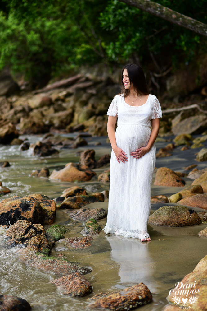 fotos de gestante na praia fotografos no litoral dani campos fotografia materninade gravidez