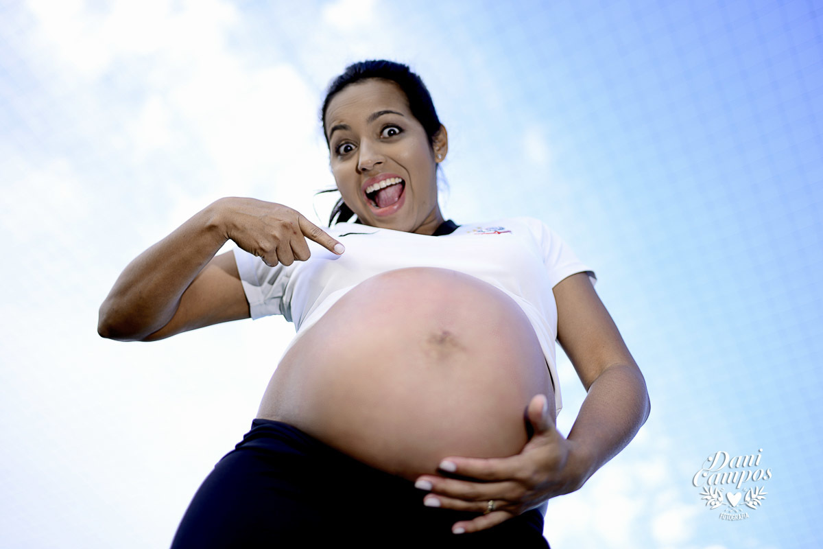 futebol gestante ensaio fotografico futebol
