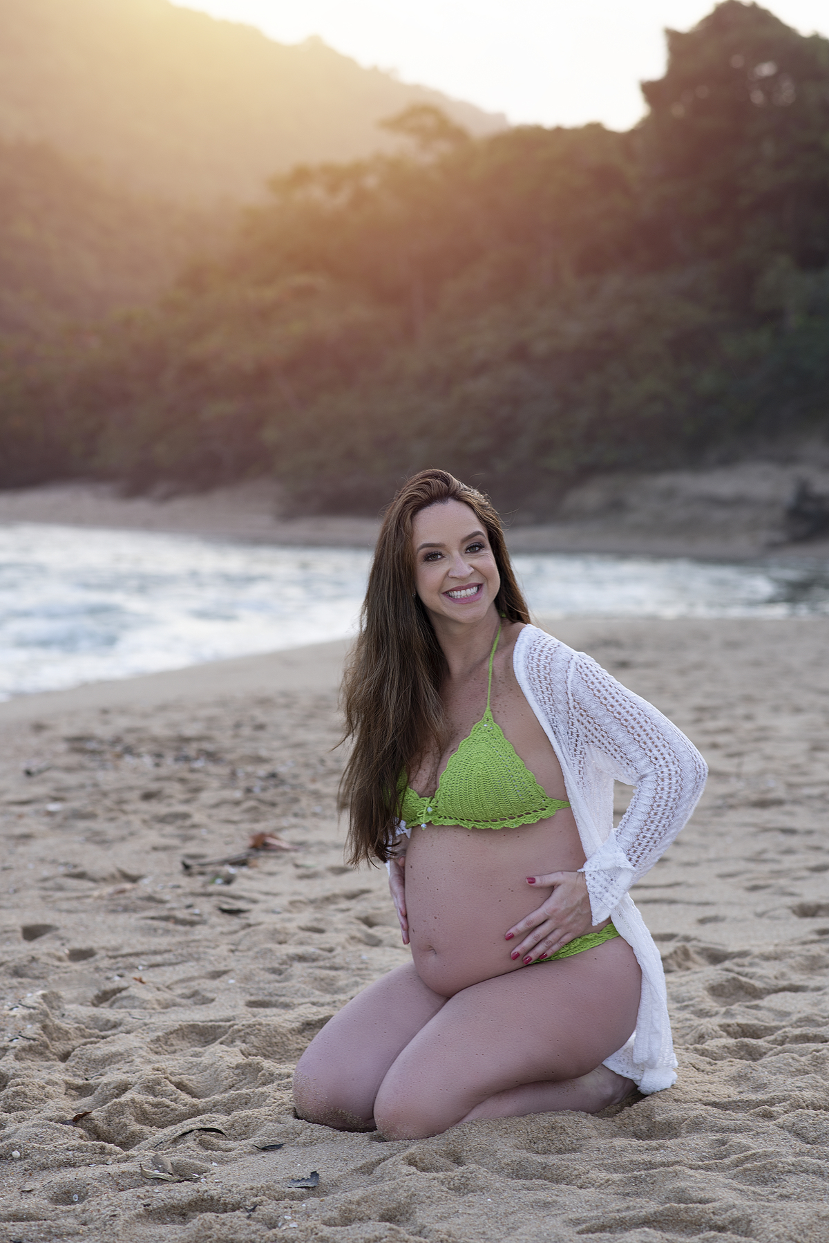 gestante na praia gravidez gravida maternidade fotografo no litoral 