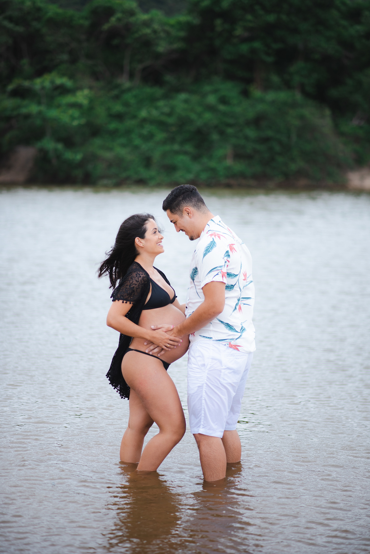 gestante ensaio fotografico na praia gravidez maternidade fotografo no litoral