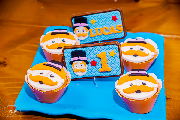 Festa de aniversário Infantil para comemorar o 1º ano de vida do Lucas no Restaurante Espaço Rustico Culinária