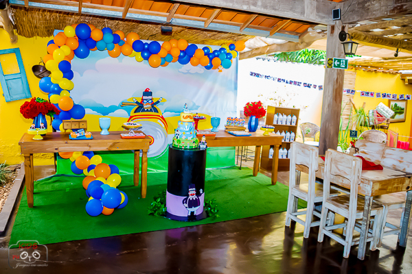 Festa Infantil para comemorar o 1º ano de vida do Lucas no Restaurante Espaço Rustico Culinária