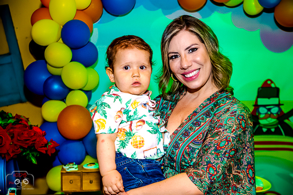 Festa Infantil para comemorar o 1º ano de vida do Lucas no Restaurante Espaço Rustico Culinária