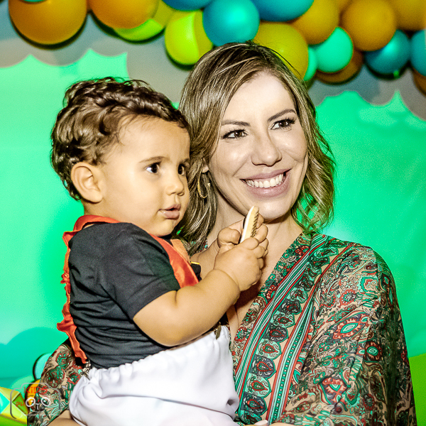 Festa Infantil para comemorar o 1º ano de vida do Lucas no Restaurante Espaço Rustico Culinária