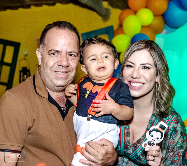 Festa Infantil para comemorar o 1º ano de vida do Lucas no Restaurante Espaço Rustico Culinária