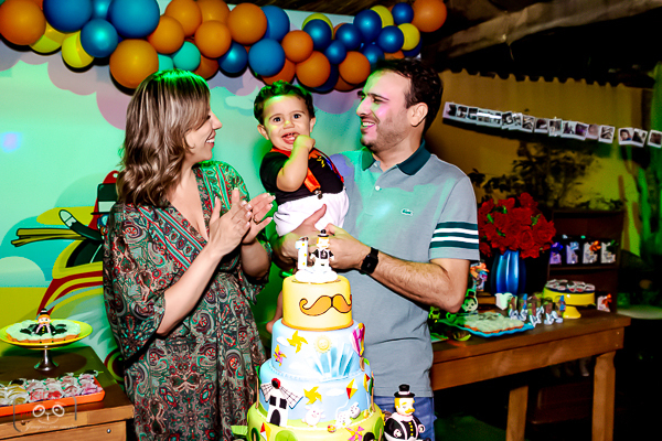 Festa Infantil para comemorar o 1º ano de vida do Lucas no Restaurante Espaço Rustico Culinária