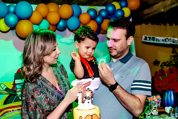 Festa Infantil para comemorar o 1º ano de vida do Lucas no Restaurante Espaço Rustico Culinária