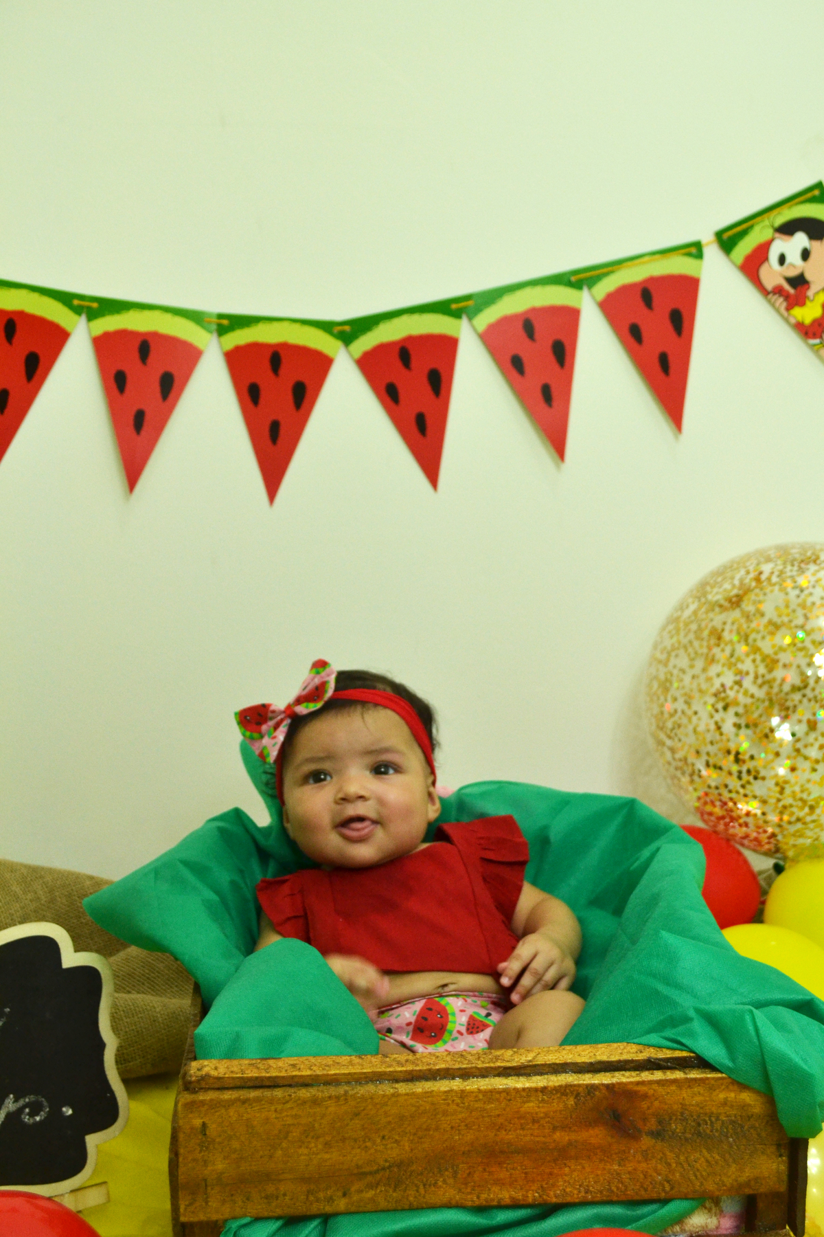 Fiquem com esse sorriso fofo da Princesa Lorena.