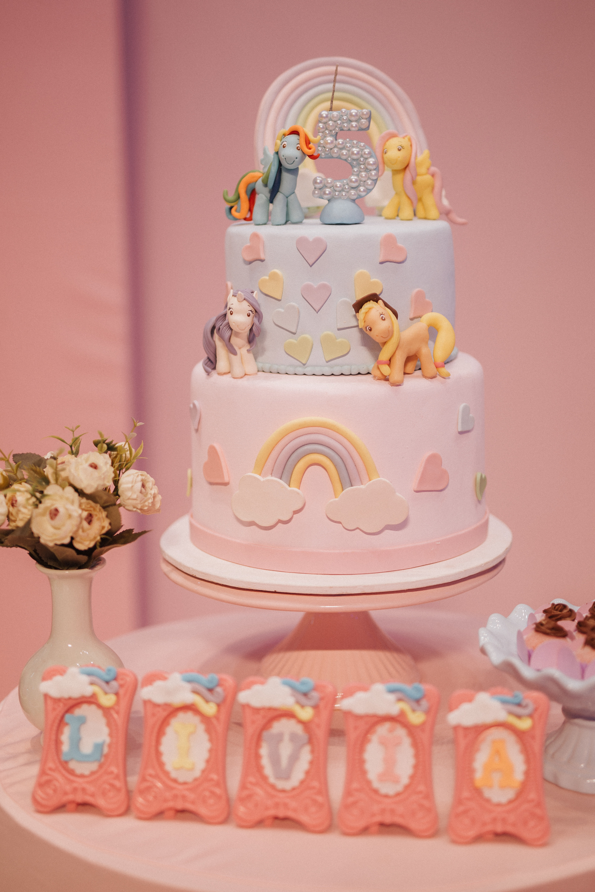 aniversario infantil com tema My Little Pony
