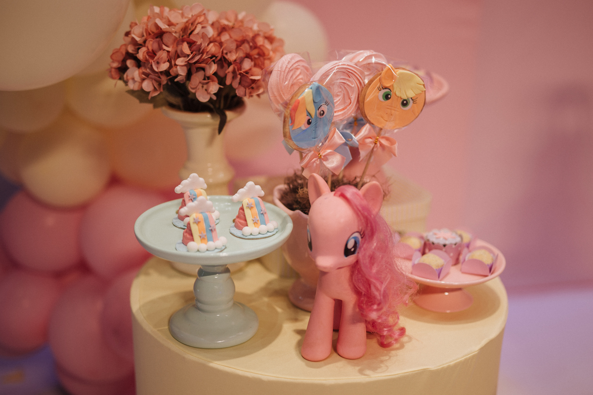 aniversario infantil com tema My Little Pony