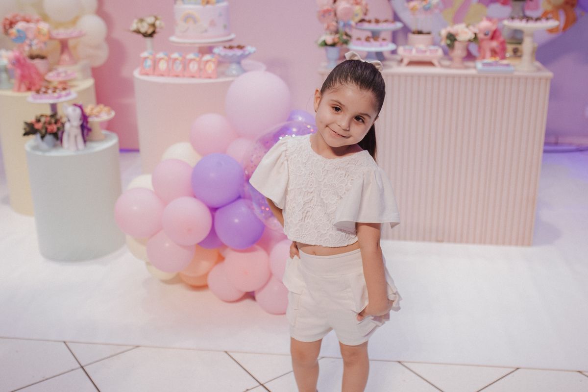 aniversario infantil com tema My Little Pony