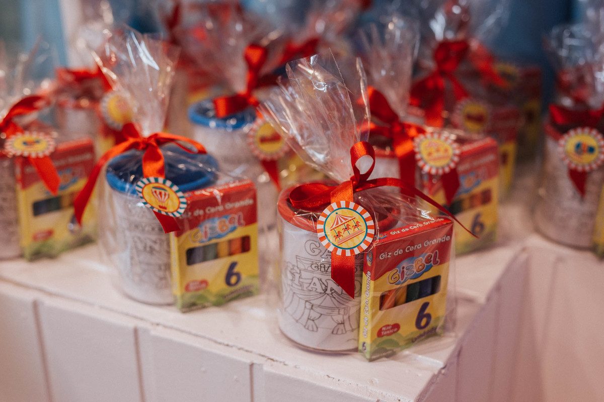 Aniversário infantil com tema de circo