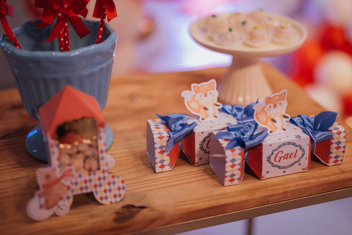 Aniversário infantil com tema de circo