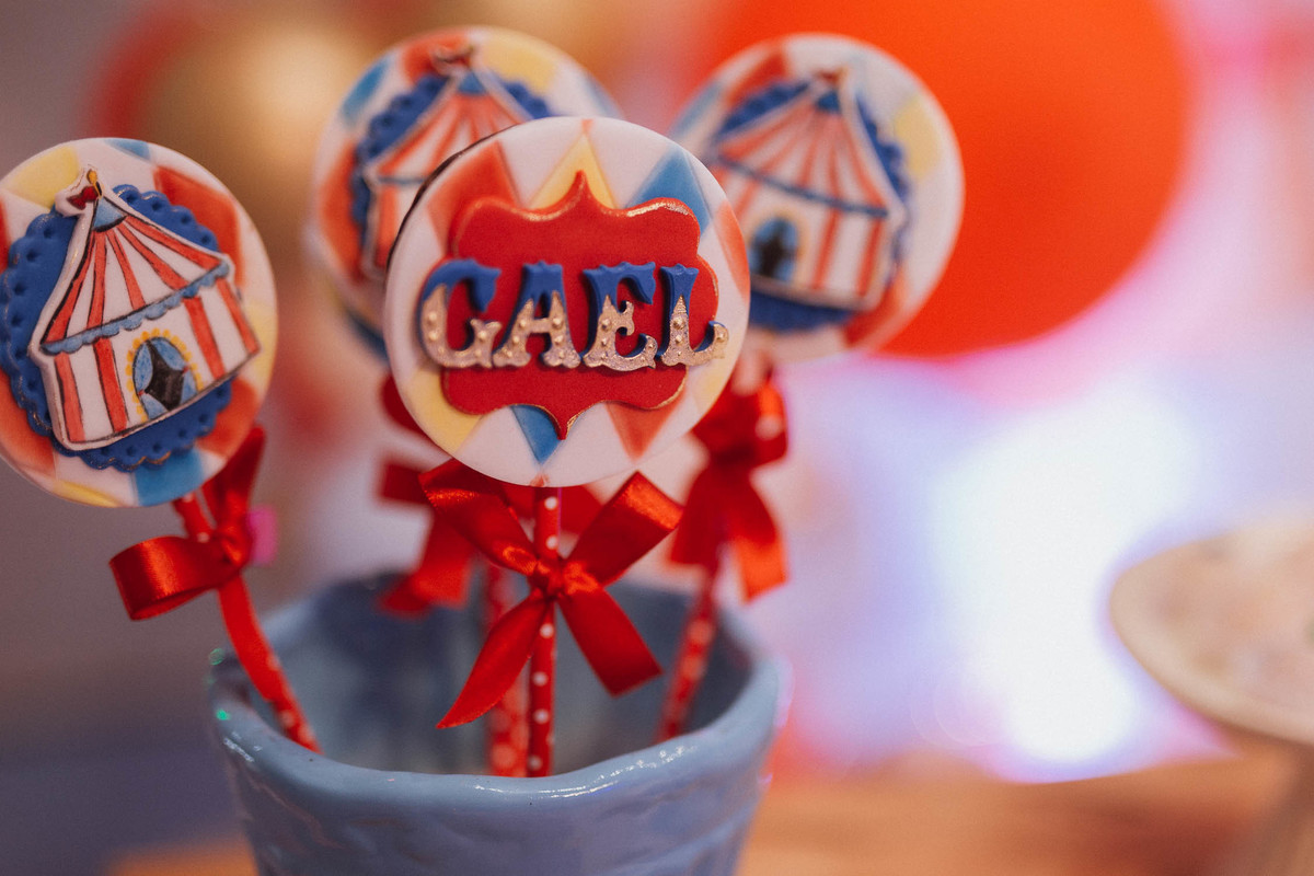Aniversário infantil com tema de circo