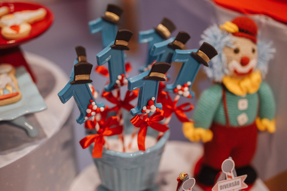 Aniversário infantil com tema de circo