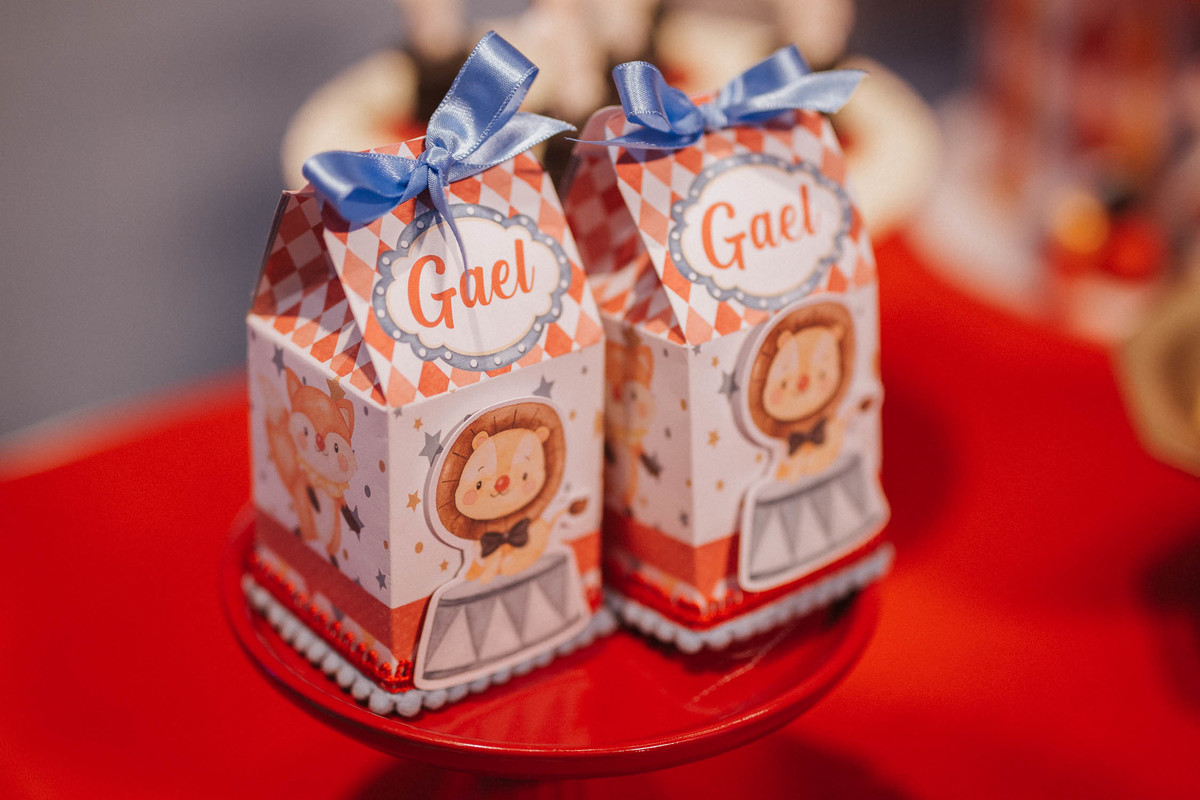 Aniversário infantil com tema de circo