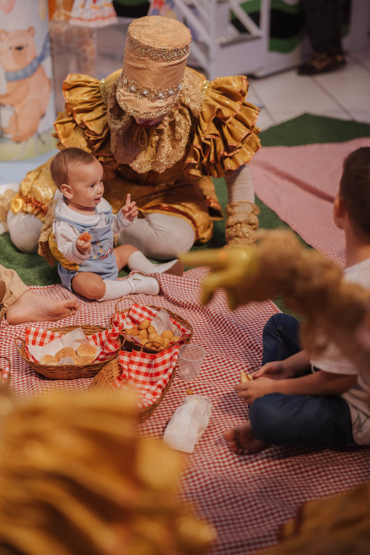 Aniversário infantil com tema de circo
