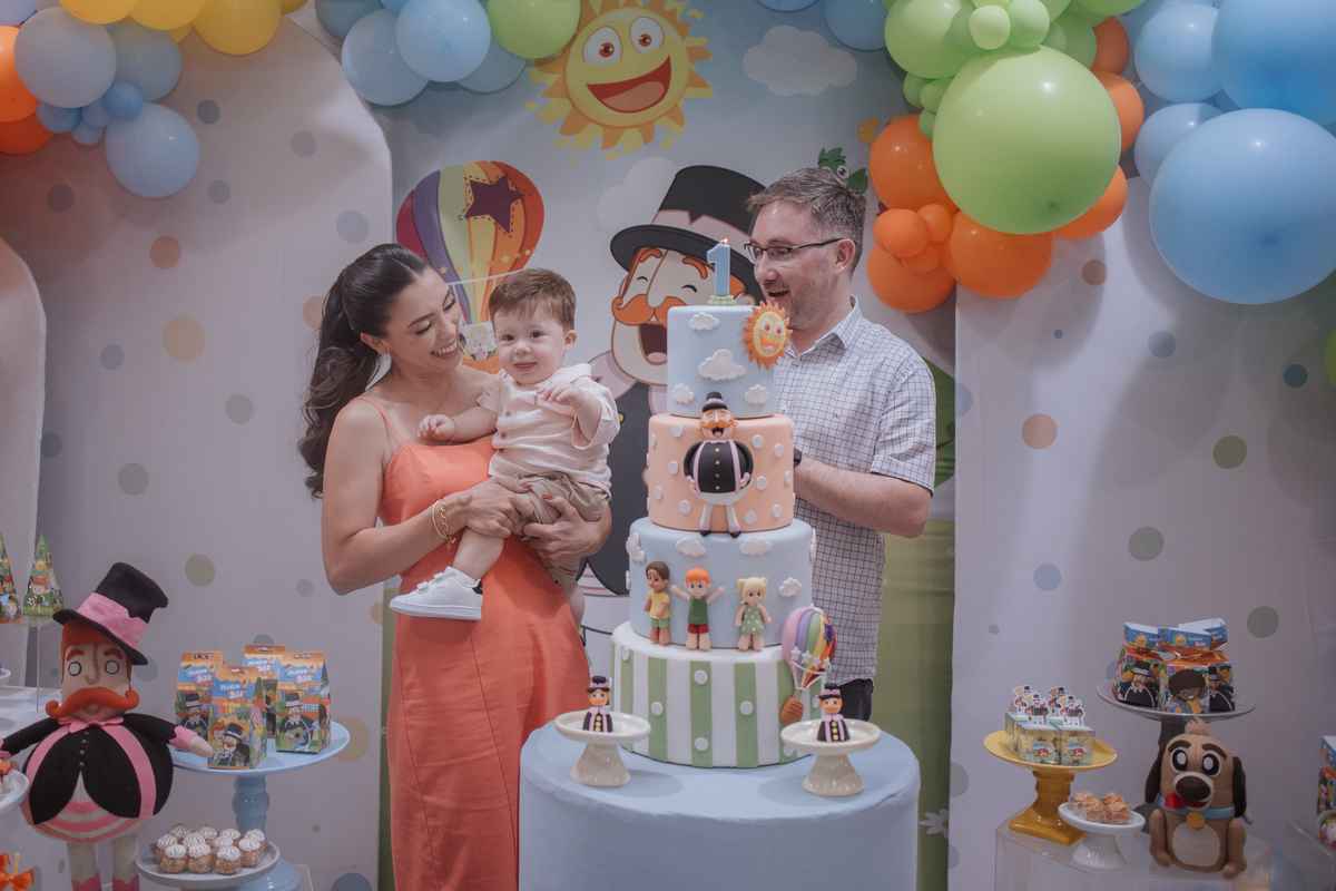 Aniversário infantil com tema do Mundo Bita