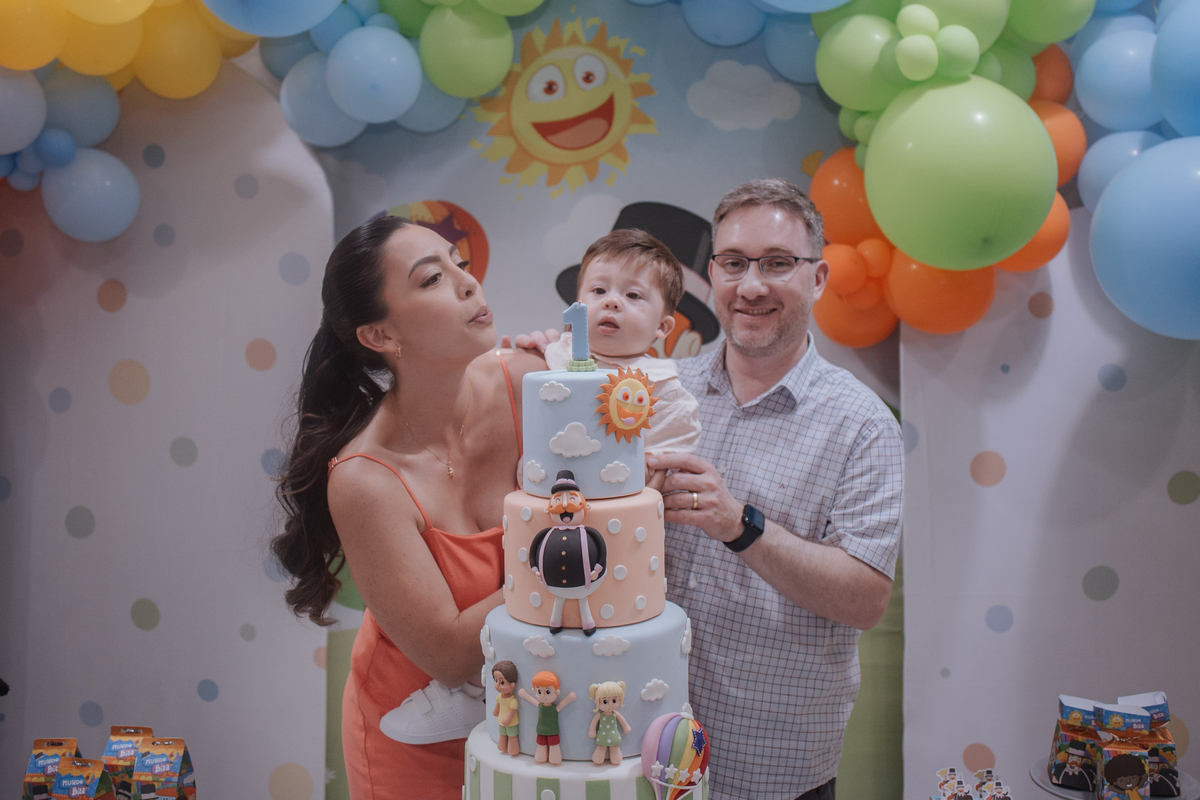 Aniversário infantil com tema do Mundo Bita