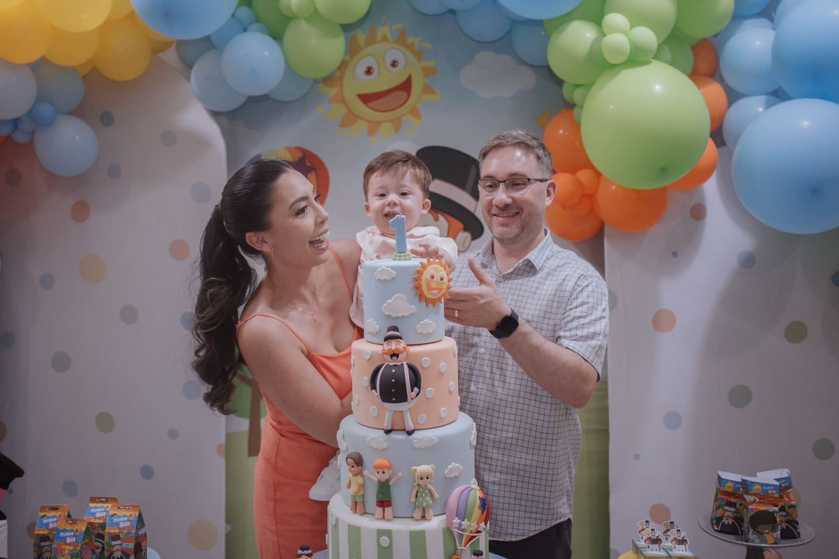 Aniversário infantil com tema do Mundo Bita