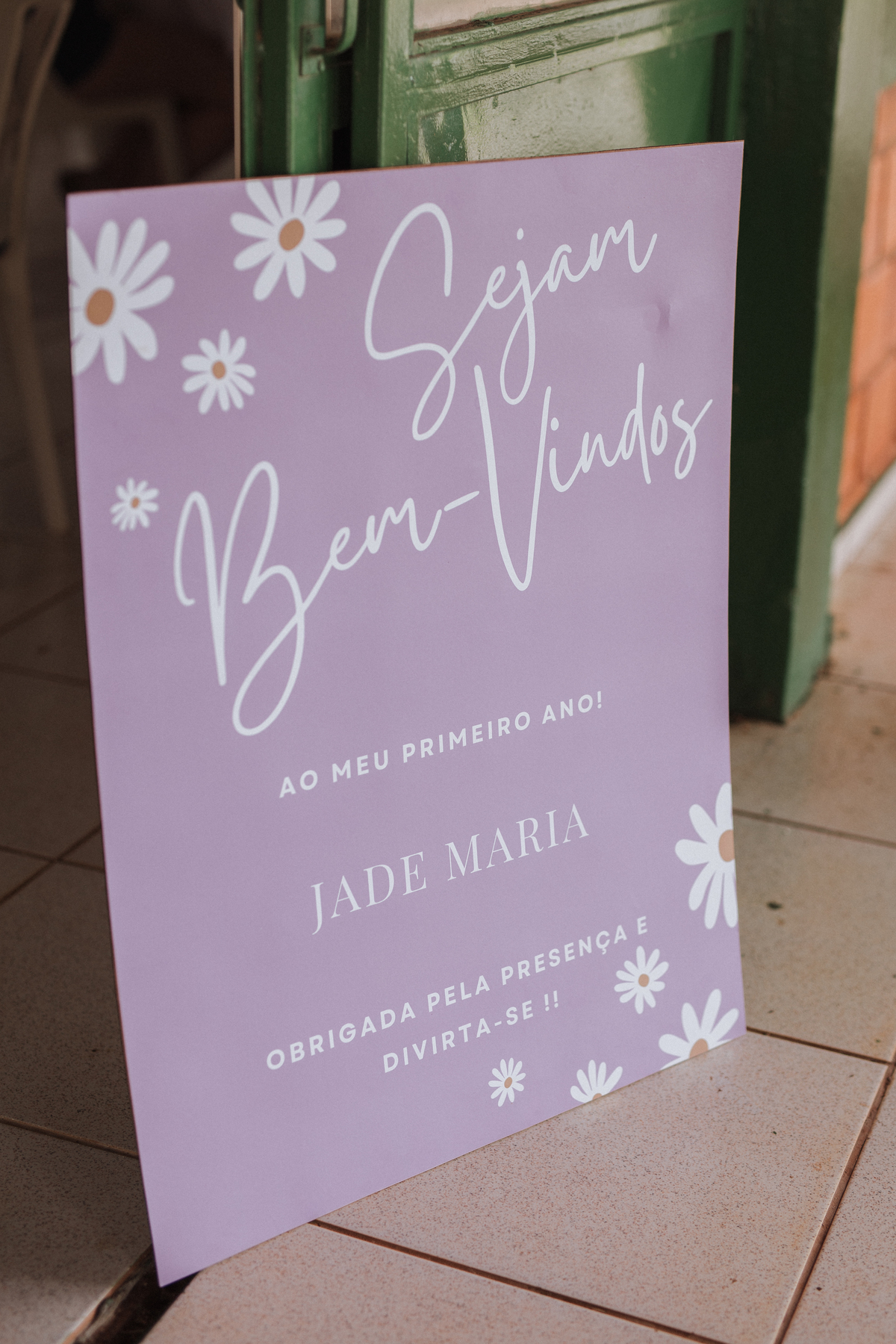 Aniversário infantil com tema de Margarida