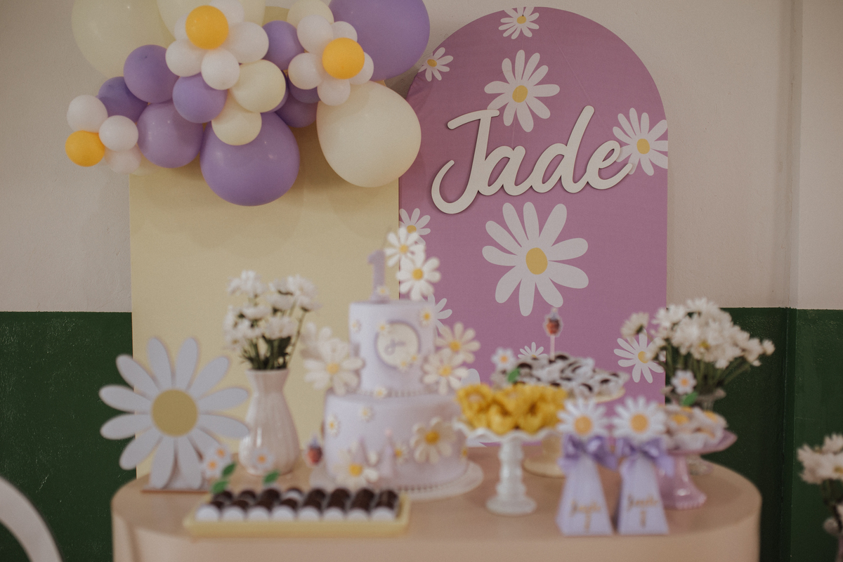 Aniversário infantil com tema de Margarida