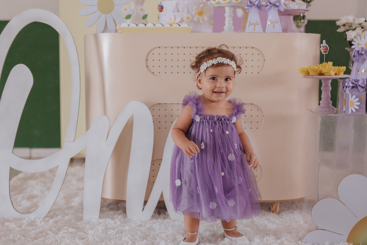 Aniversário infantil com tema de Margarida