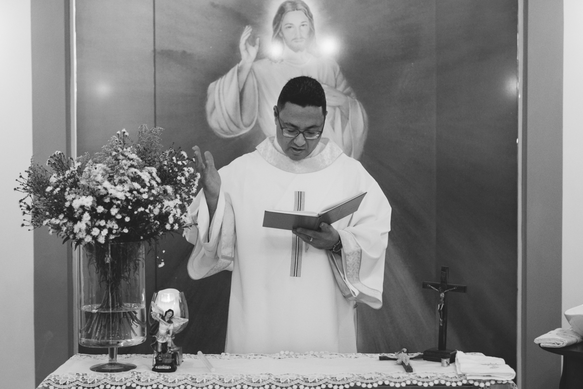 Cerimônia de batizado