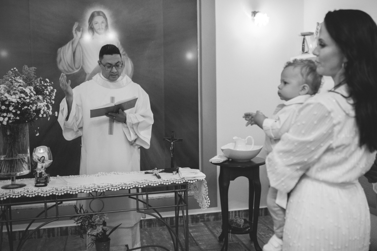 Cerimônia de batizado