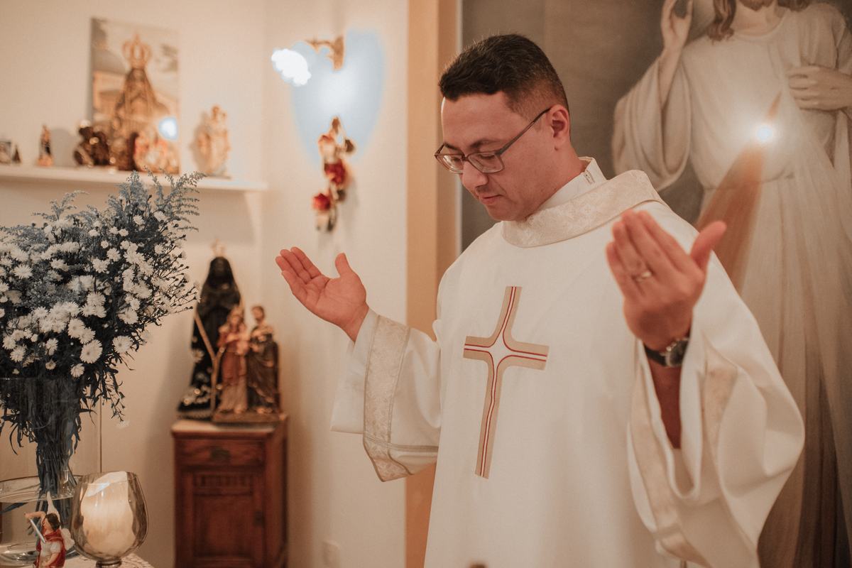 Cerimônia de batizado