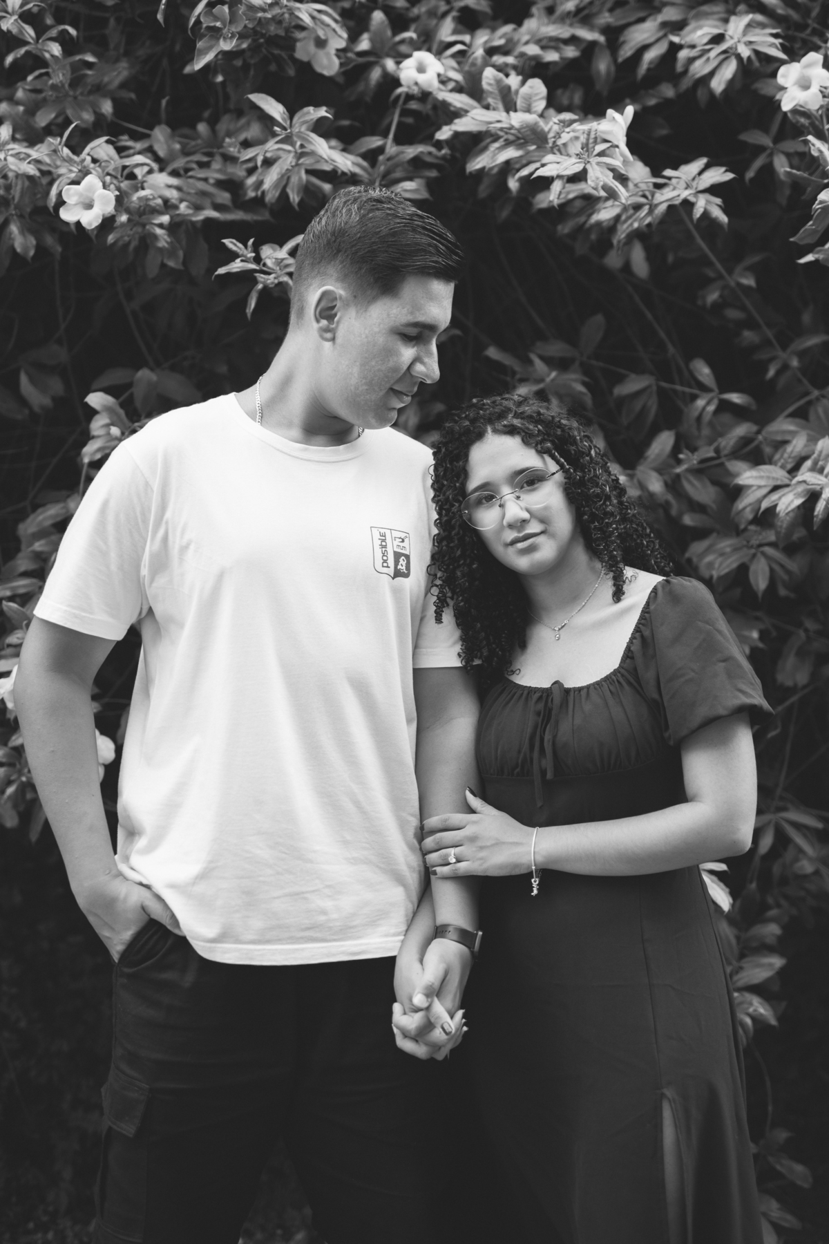 ensaio de casal no campo