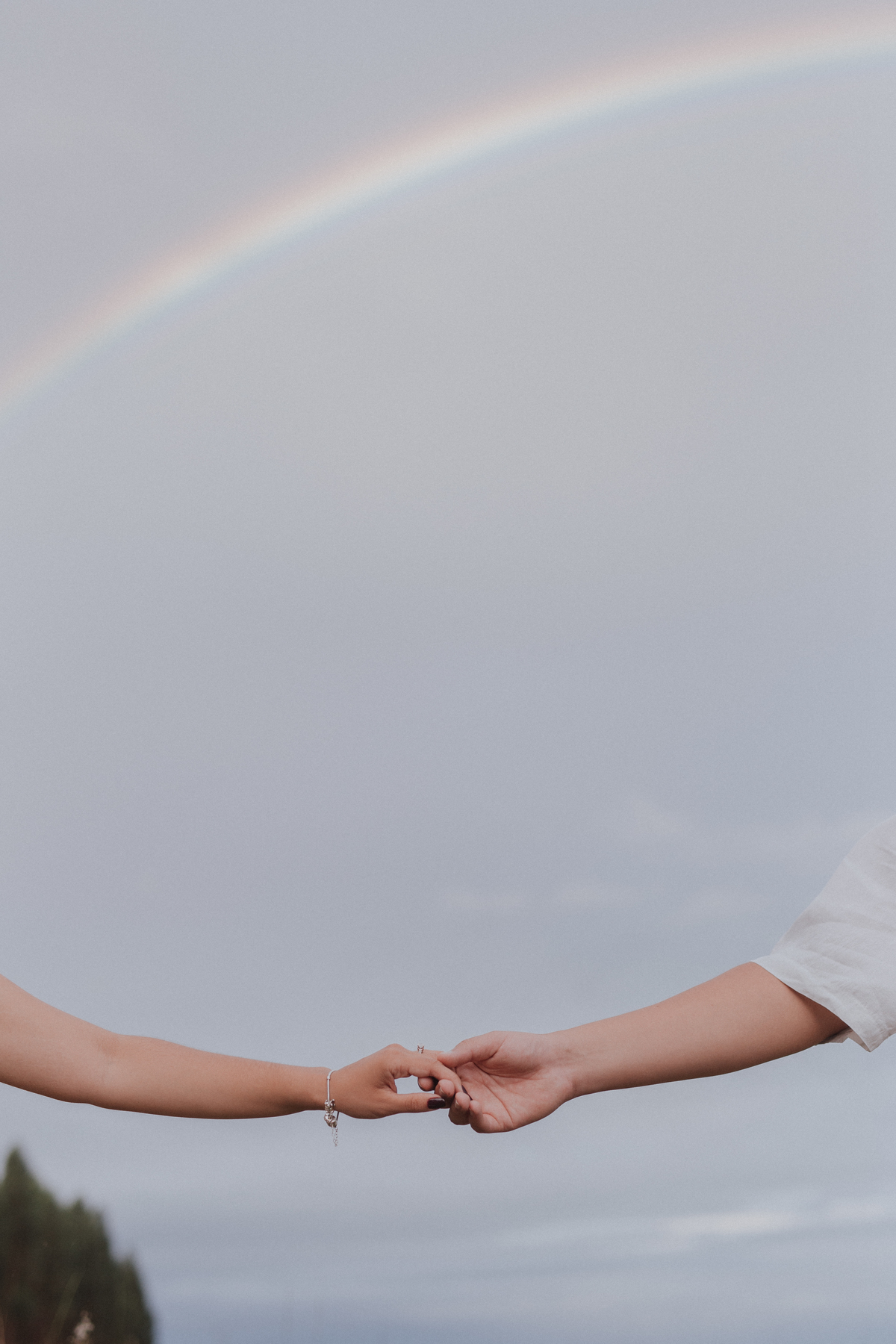 ensaio de casal no campo