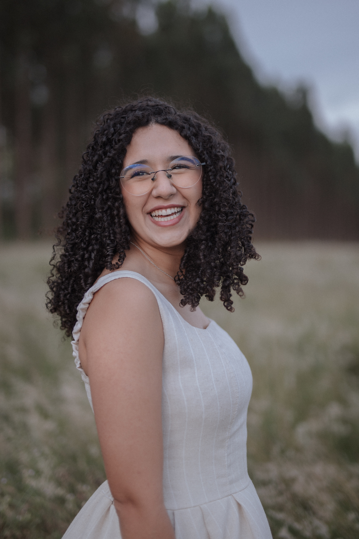 ensaio de casal no campo