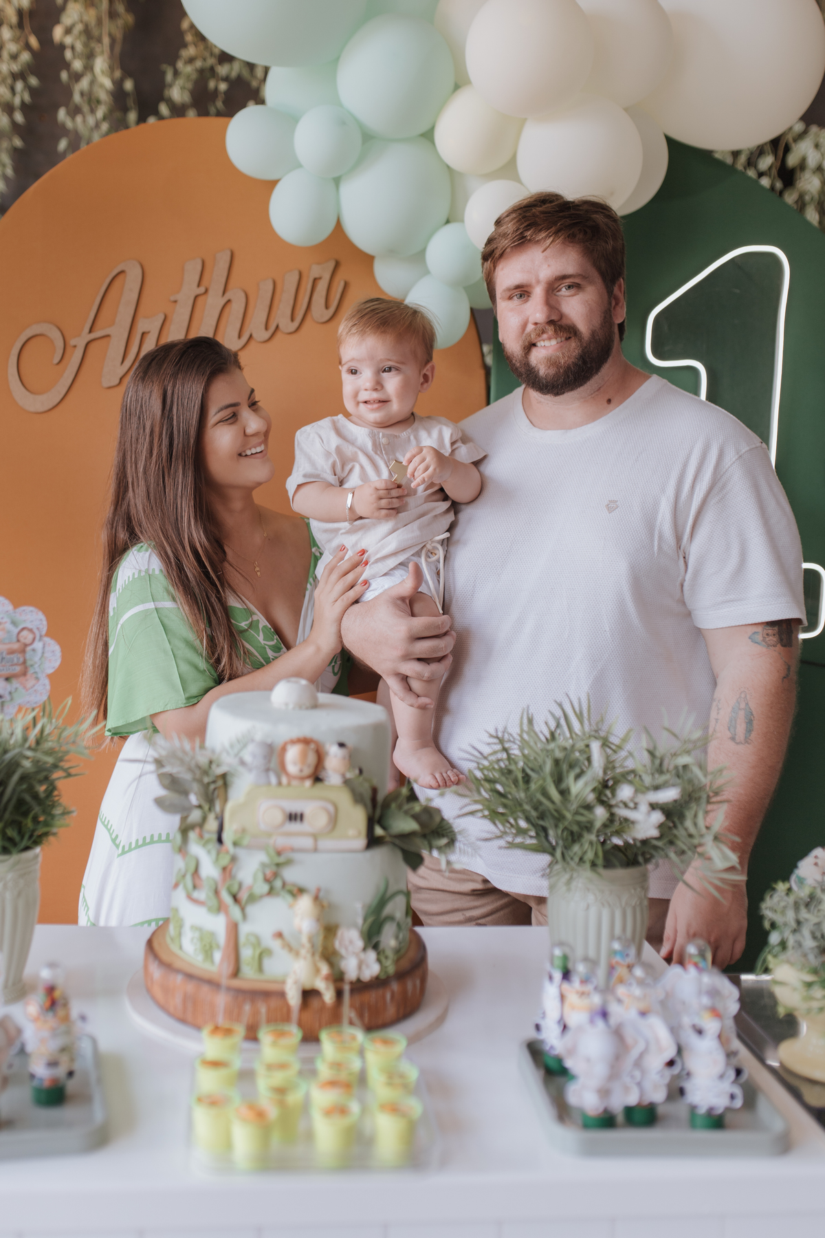 Aniversário infantil com tema de Safari