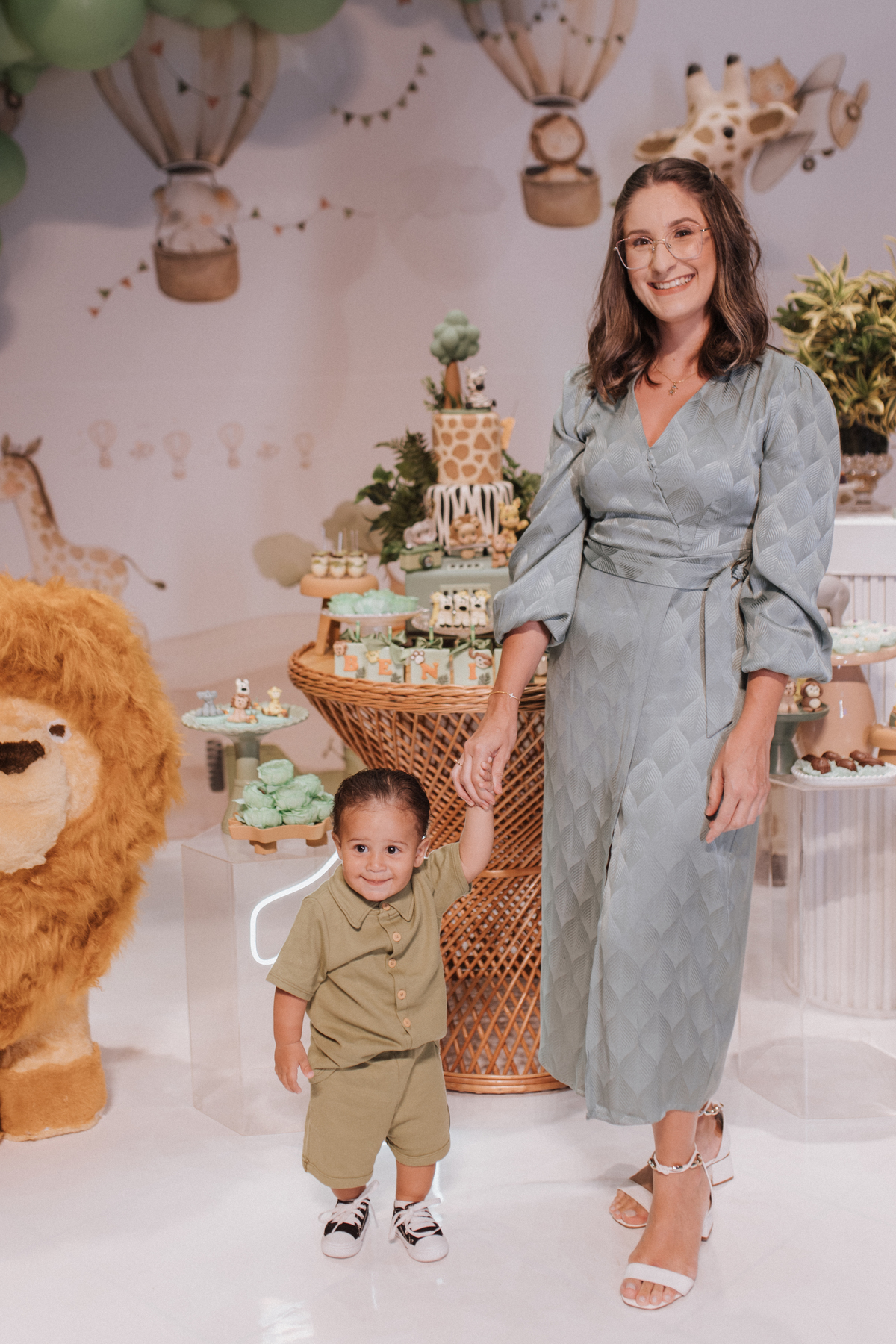 Aniversário infantil com tema de Safari