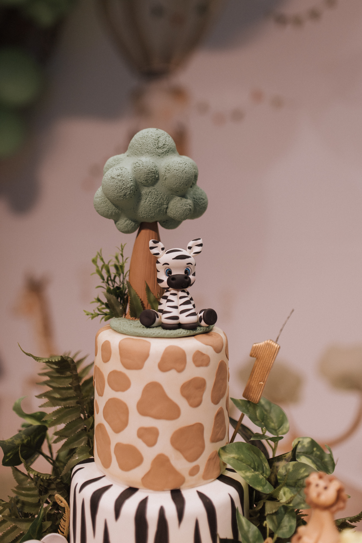 Aniversário infantil com tema de Safari