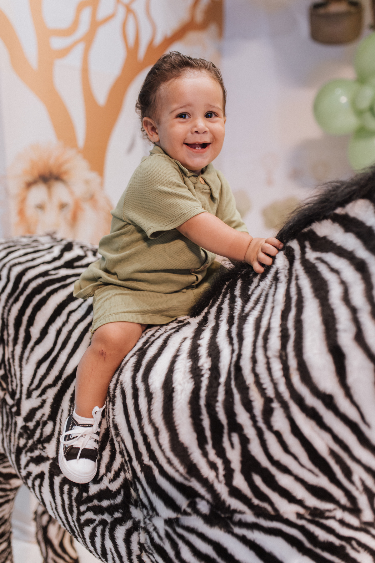 Aniversário infantil com tema de Safari