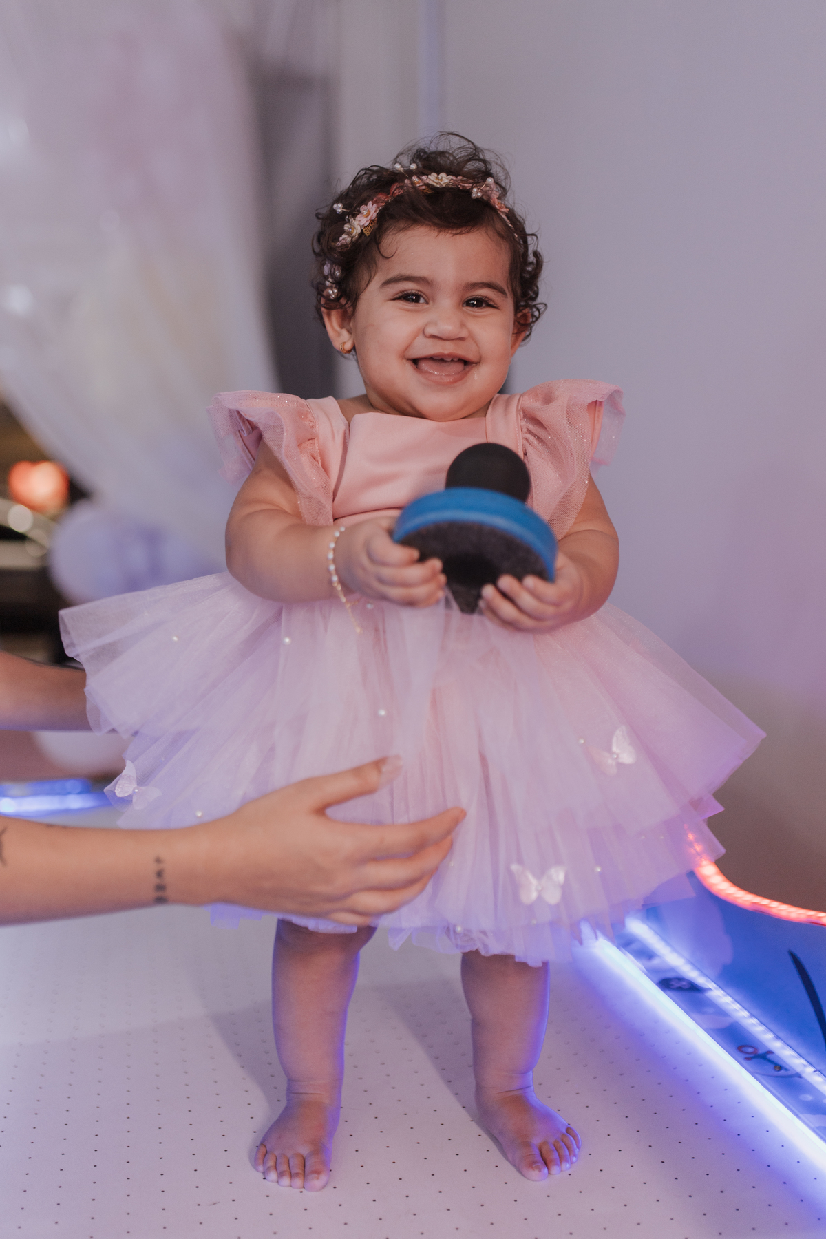 Aniversário infantil com tema de jardim