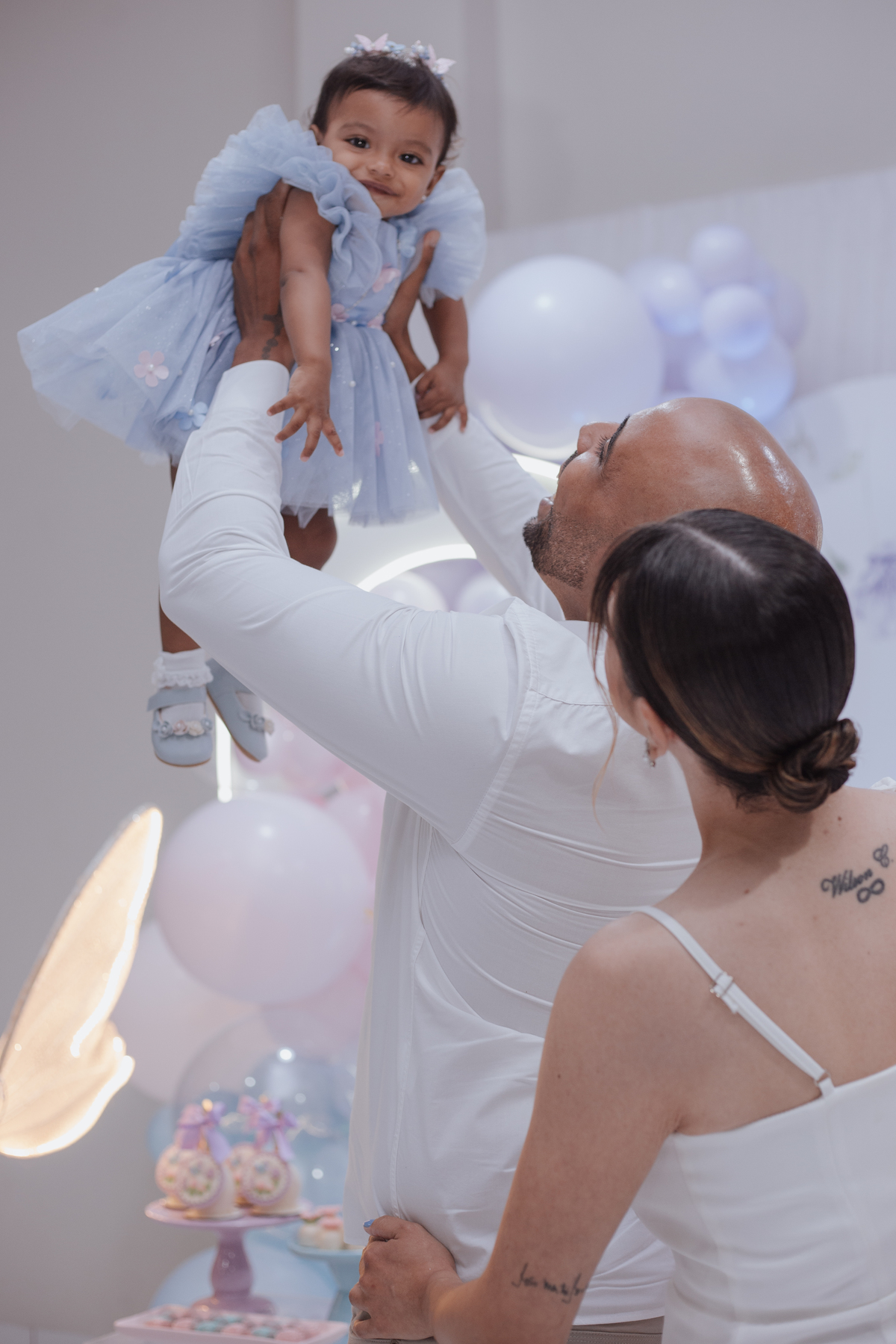 Aniversário infantil com tema de borboletas