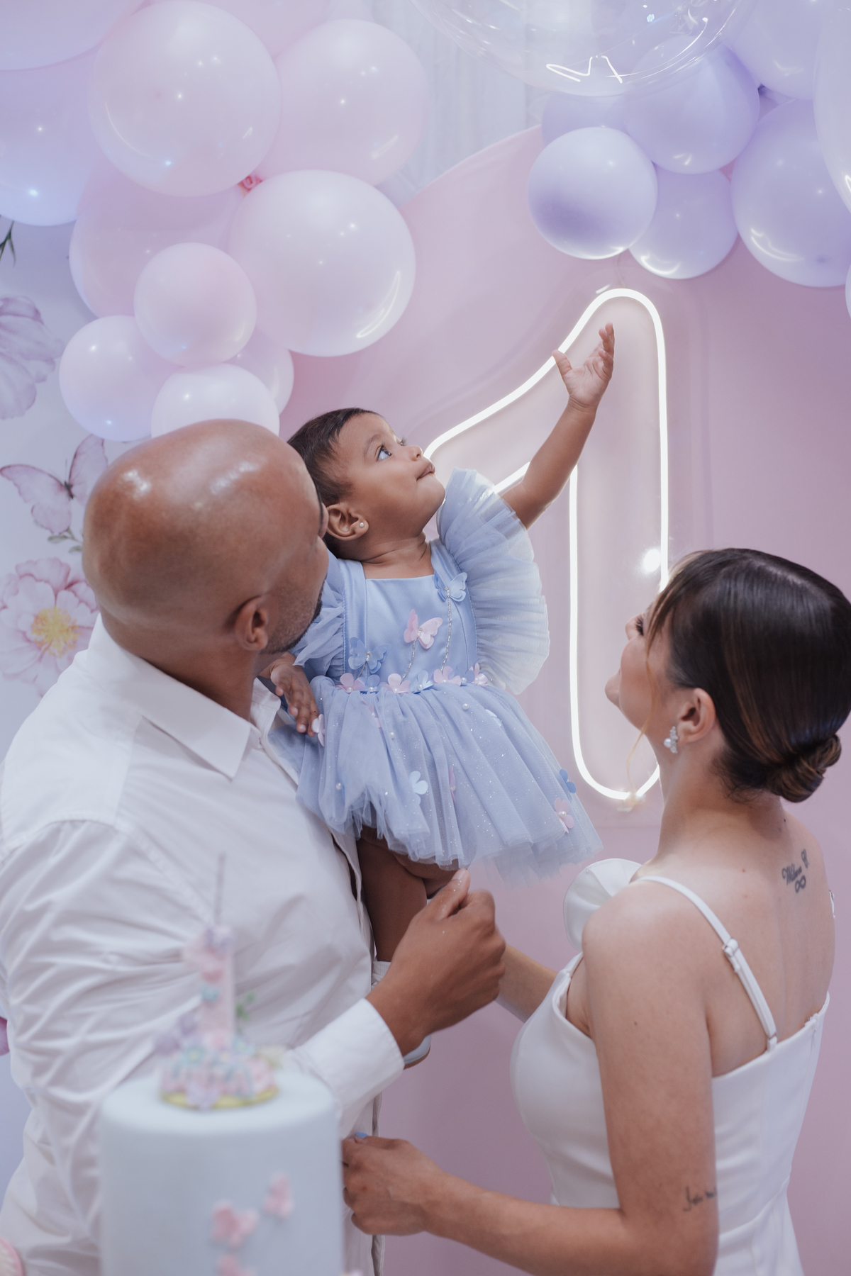 Aniversário infantil com tema de borboletas