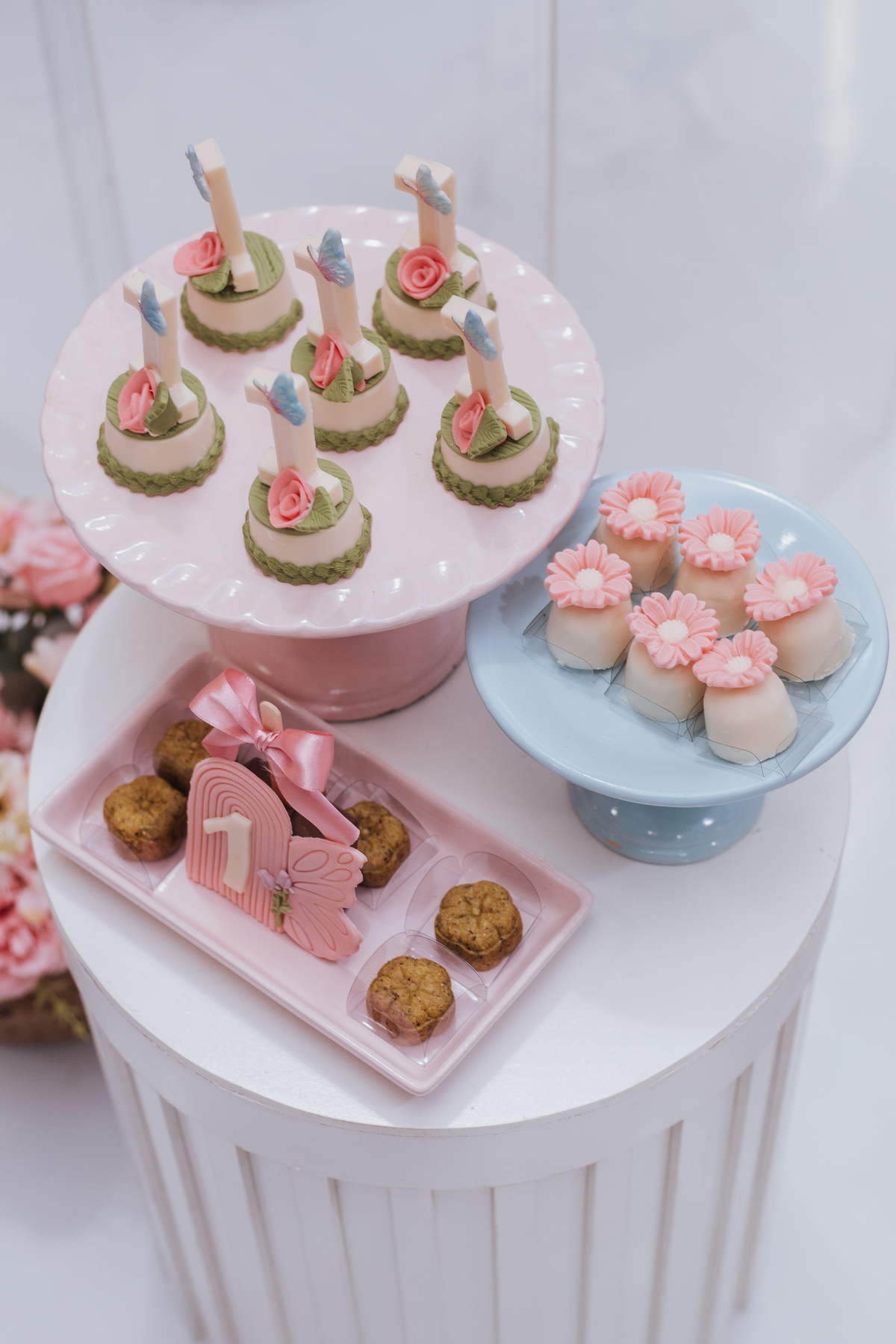 Aniversário infantil com tema de borboletas