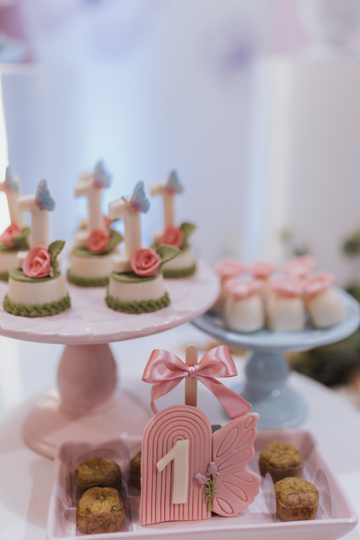 Aniversário infantil com tema de borboletas