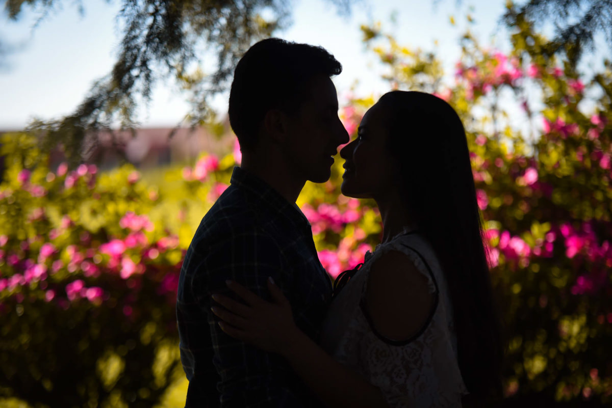 ensaio noivos casamento curitiba campo largo casamento no campo rancho P&R regatieri regattieri casamento ao ar livre casamento dia lindo noivos sorrindo noivos fotografados no contra luz com flores ao fundo