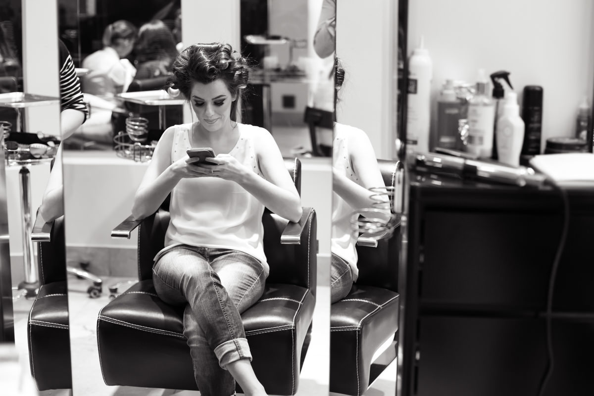 Casamento dos noivos Ana Paula e Saulo, fotografado pelo melhor fotógrafo de ensaios e casamento em Campo Largo e Curitiba, Michel Druziki. Making of da noiva