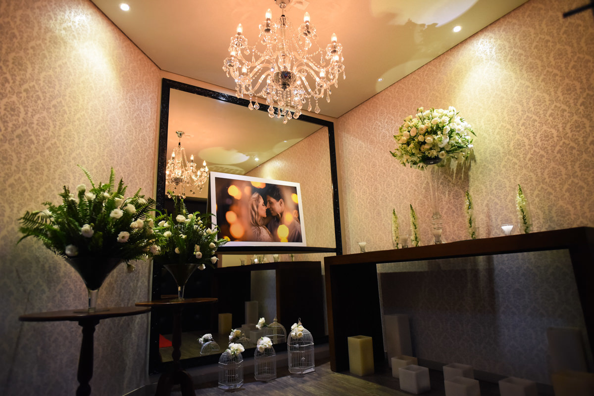 Casamento Curitiba Campo Largo Decoração de casamento hall de entrada