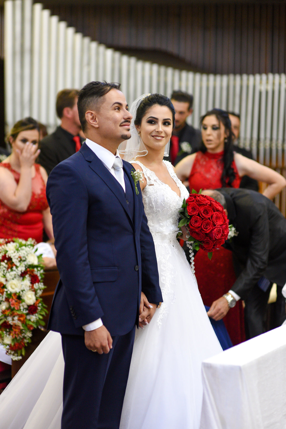 casamento wedding decoração de casamento wedding wedding dress Igreja Festa de casamento Casamento Curitiba