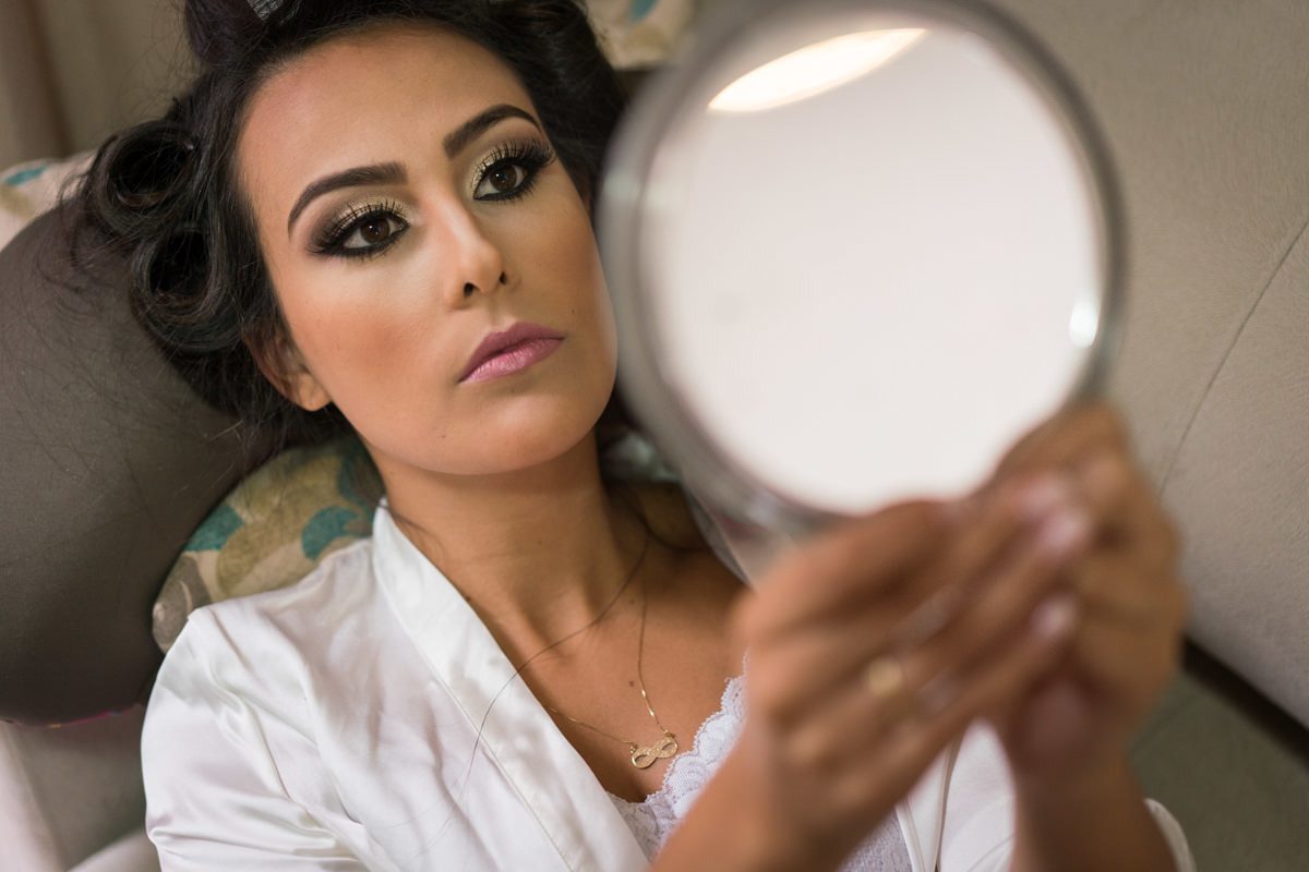 making of noiva make up